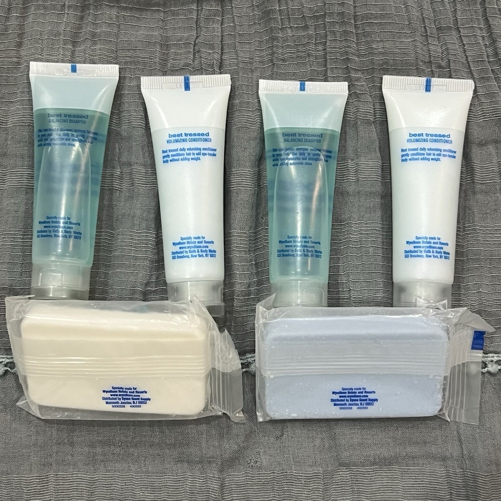 LOT 6🌿True Blue Spa & Body Works Best Tressed Hair And Face, Body Bar Travel - Picture 3 of 3